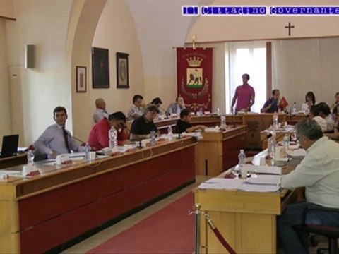 Consiglio comunale 10 settembre 2012 Cirsu intervento Mastromauro