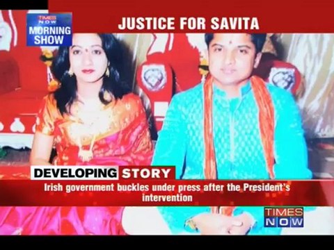 Justice for Savita: Irish Prez intervenes