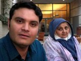 Gufran Haji With Mrs. Zohra Haroun @ UCLA Hospital On Thanks Giving Day 22 Nov 2012