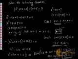 IIT JEE Lecture, Maths Study Material for Quadratic Equations