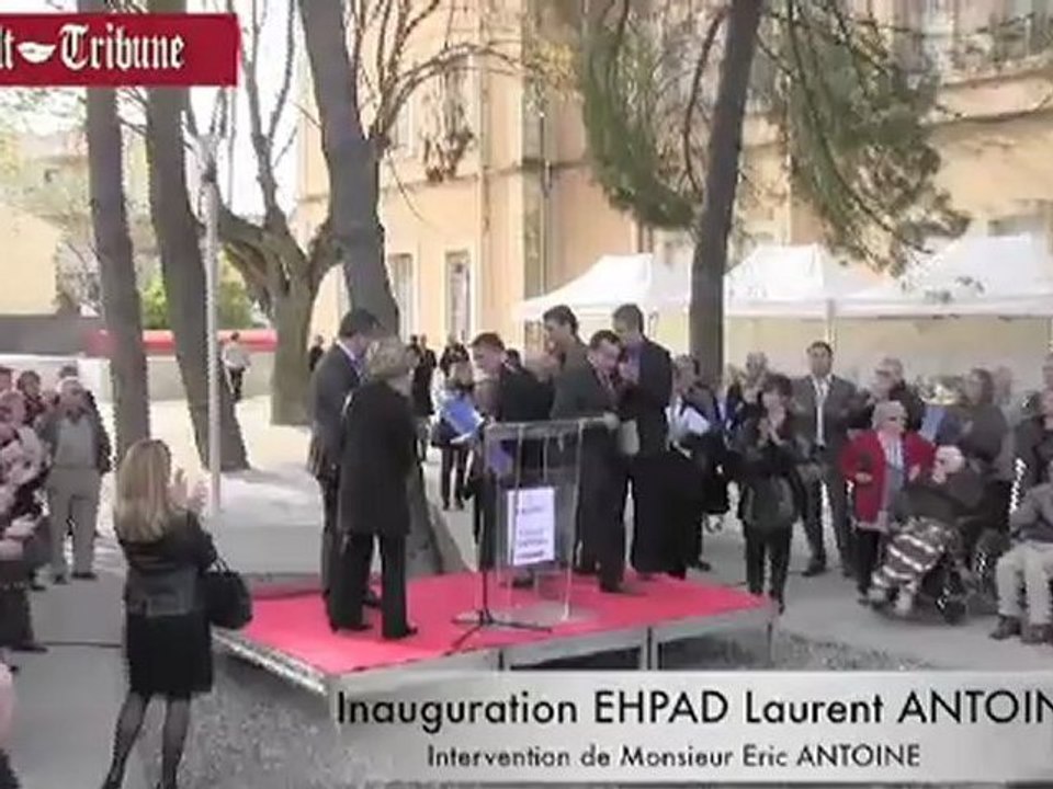 AGDE - 2012 Inauguration EHPAD - Intervention de Eric ANTOINE