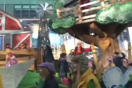 Manhattan'da renkli görüntüler