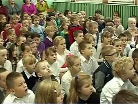 Apel z okazji Dnia Niepodległości w SP nr 1 Ostrów Mazowiecka 2012