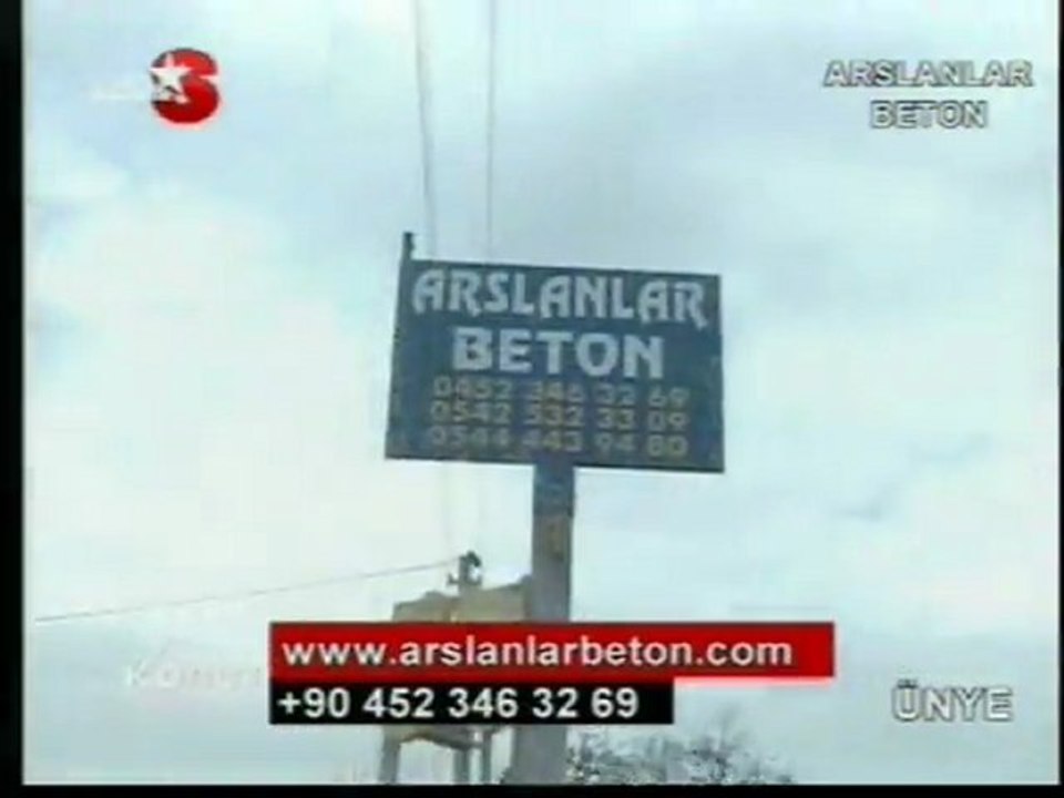 Arslanlar Beton Tanıtım Videosu