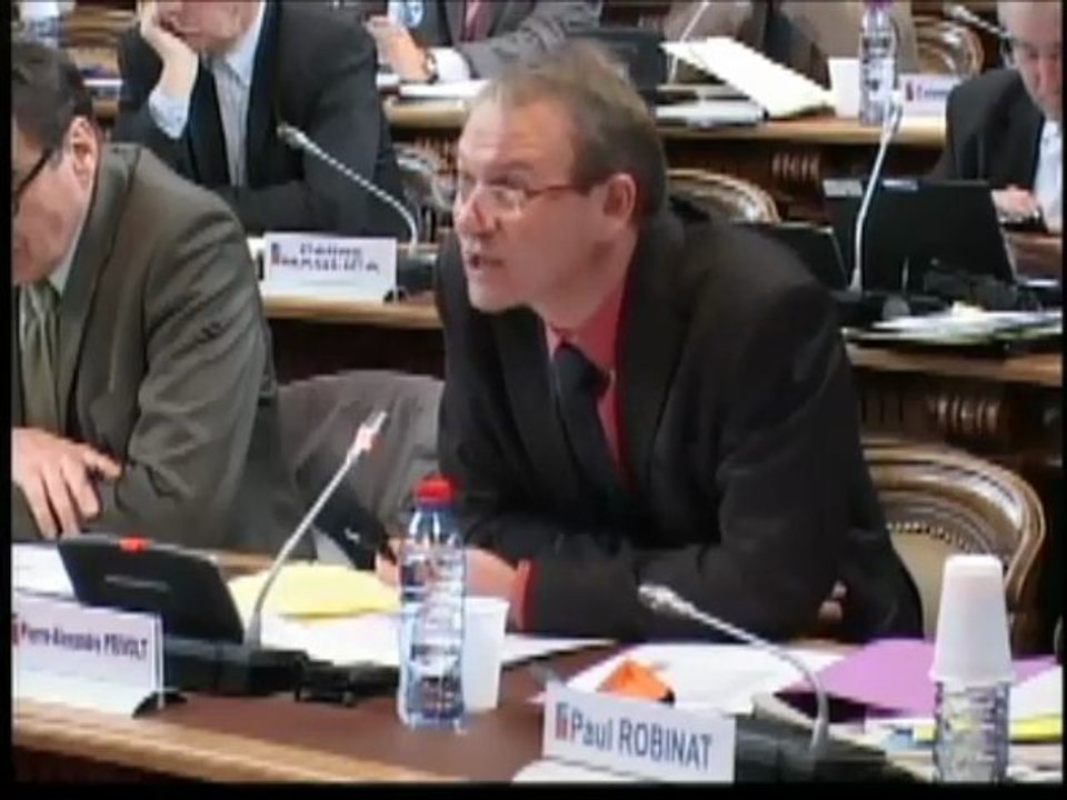 Pierre-Alexandre PRIVOLT. Discussion générale. 23 novembre 2012