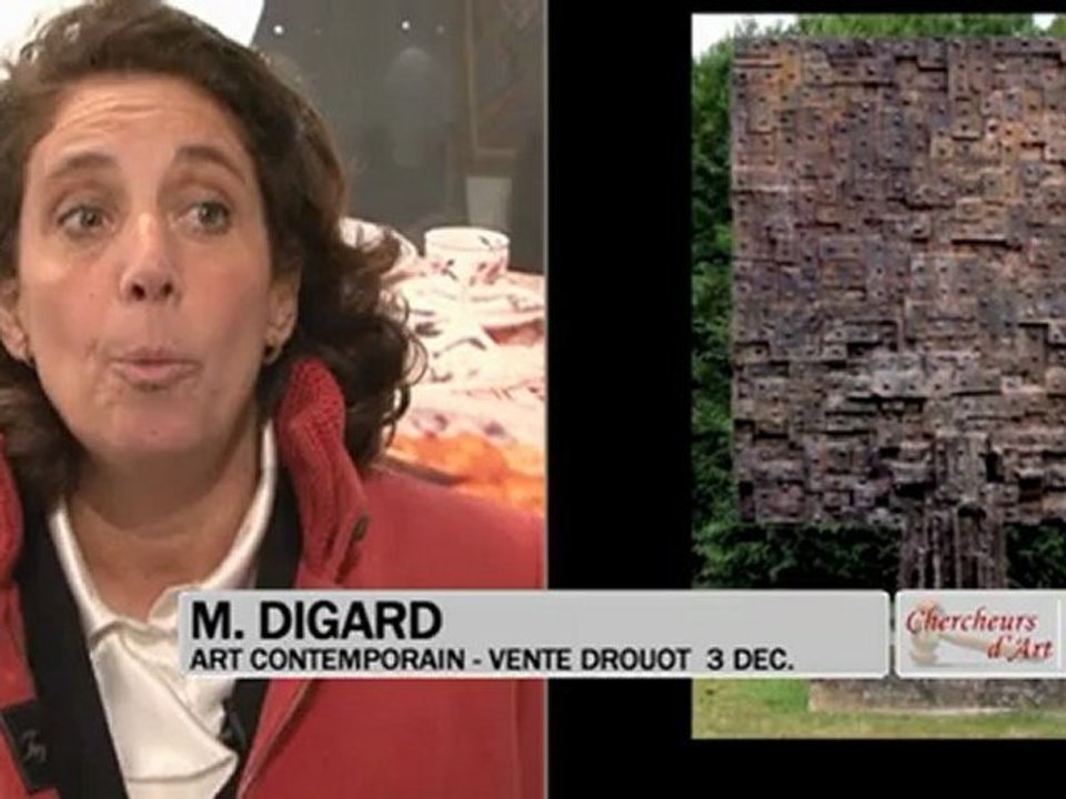 DIGARD - Vente aux enchères judiciaire  - Collection Art Contemporain / 03/12/2012 - Drouot