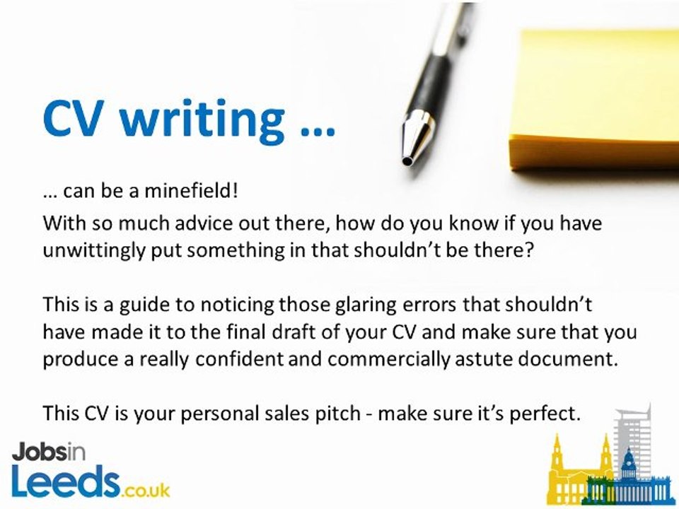 The Bad CV Guide