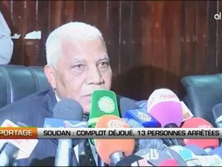 Soudan: Complot déjoué, 13 personnes arrêtées