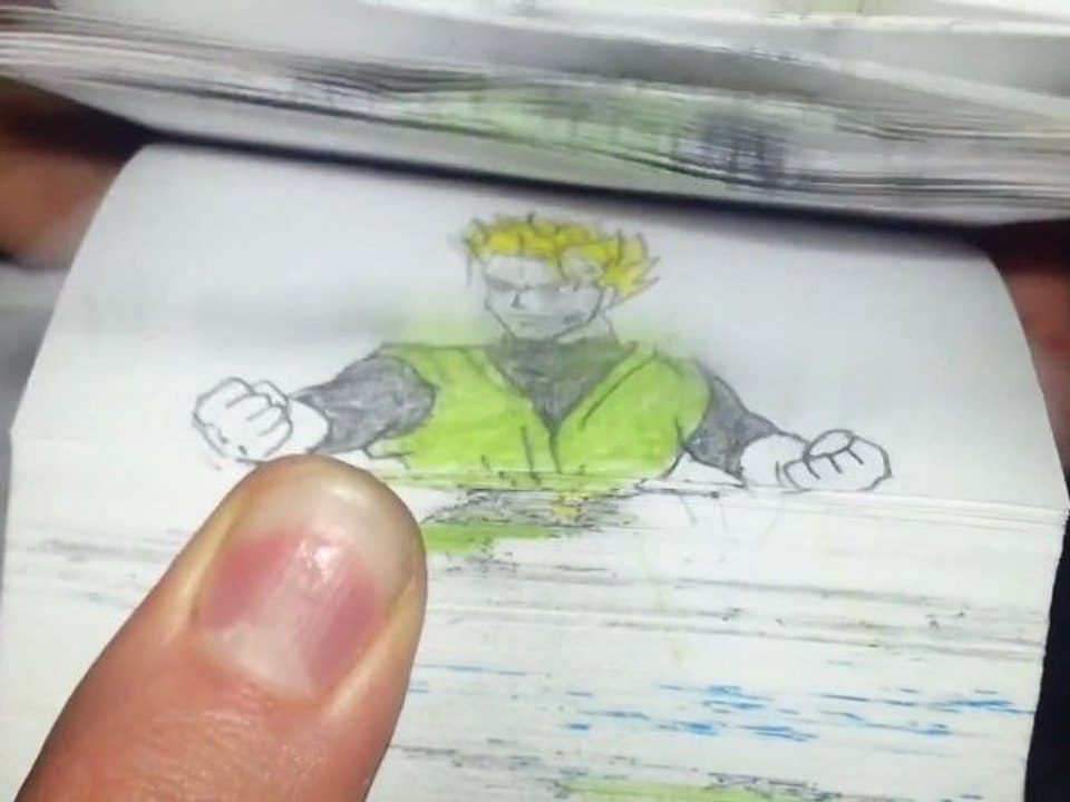 Dragon Ball Z Flipbook