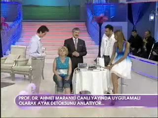 Ahmet Maranki Ayak Detoksunu Uygulamalı Olarak Anlatıyor - Show TV - Her Şey Dahil