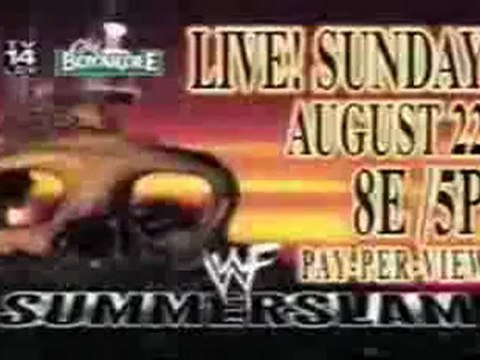 WWF Summerslam 1999 Commercial