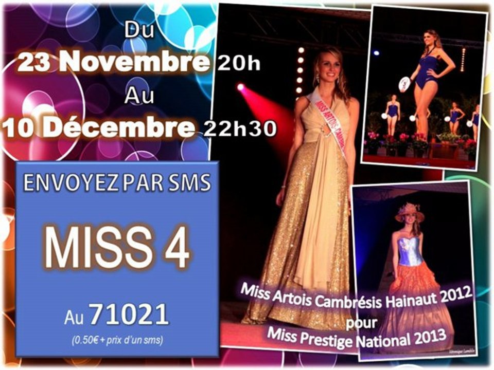 Miss Artois Cambrésis Hainaut 2012