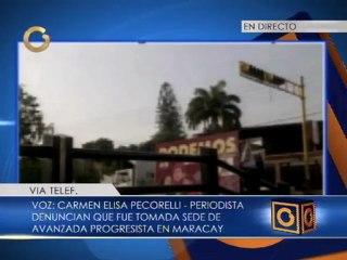 Denuncian que fue tomada sede de Avanzada Progresista en Maracay