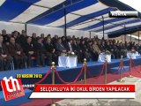 23 KASIM SELÇUKLU BELEDİYESİ OKUL TEMEL ATMA TÖRENİ