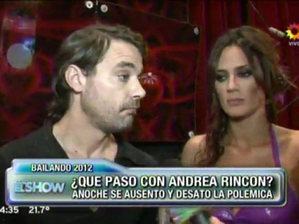 Pedro y Paula nota en Este es el Show (sobre Rincón) - 23 de Novembre