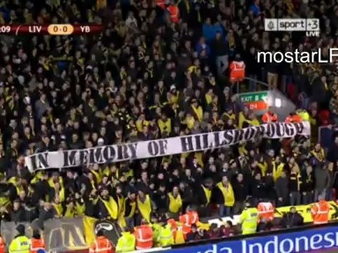 Young Boys Supporters Pay Respect to Victims of Hillsborough Disaster