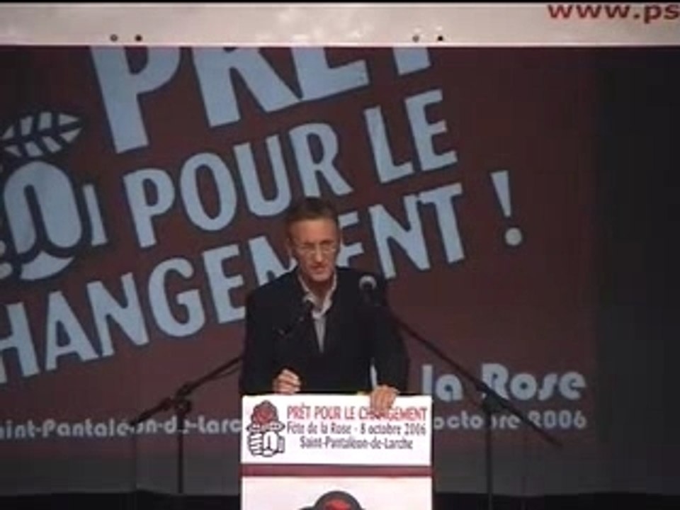 Fête de la Rose 2006 - André Vallini