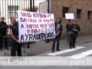 Manifestation à Foix contre le projet d'aéroport à Notre Dame des Landes