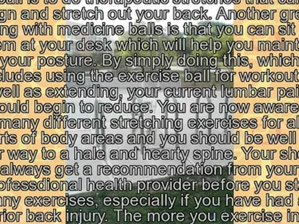 Routines Made to Aid Relieve Lower Back Pain