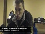 Beauvais-Chambly : réaction de l'entraîneur beauvaisien Alex Clément