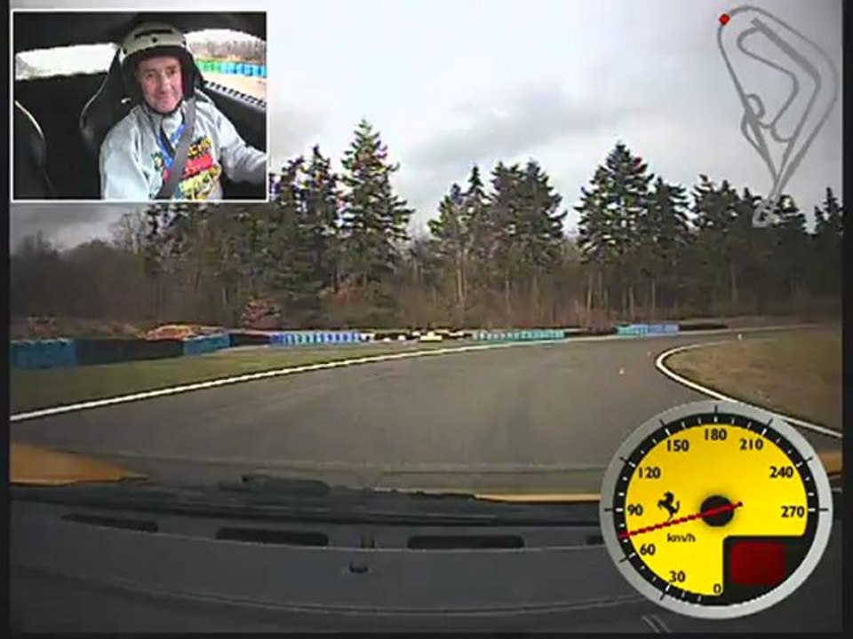 FERRARI F430 Stage de pilotage avec caméra embarquée