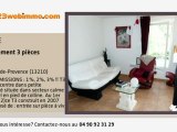 A vendre - appartement - St-Rémy-de-Provence (13210) - 3 pi