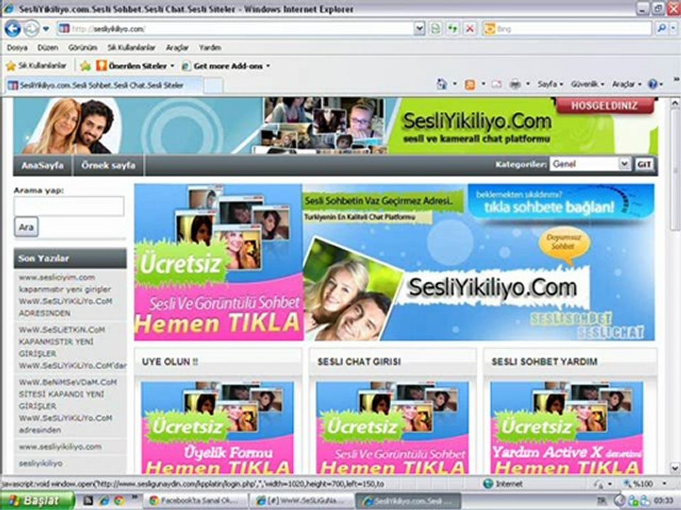WWW.VERENVERENE.COM KAPANMISTIR YENİ GİRİŞLER WWW.SESLİYİKİLİYO.COM  ADRESINDENDIR