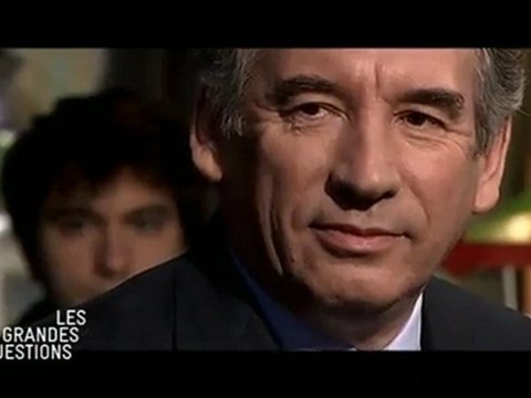 François Bayrou, invité des Grandes Questions sur France5 - 231112