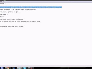 Générateur de kamas , télécharger December 2012 Update