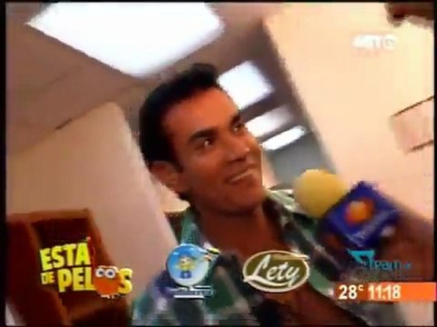 David Zepeda @davidzepeda1 en el programa Está de pelos