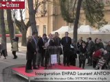 AGDE - 2012 - Inauguration EHPAD - Intervention de Gilles D'ETTORE