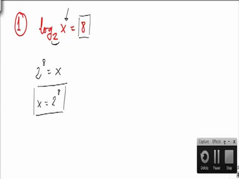 Ejercicios y problemas resueltos de ecuaciones logaritmicas problema 1