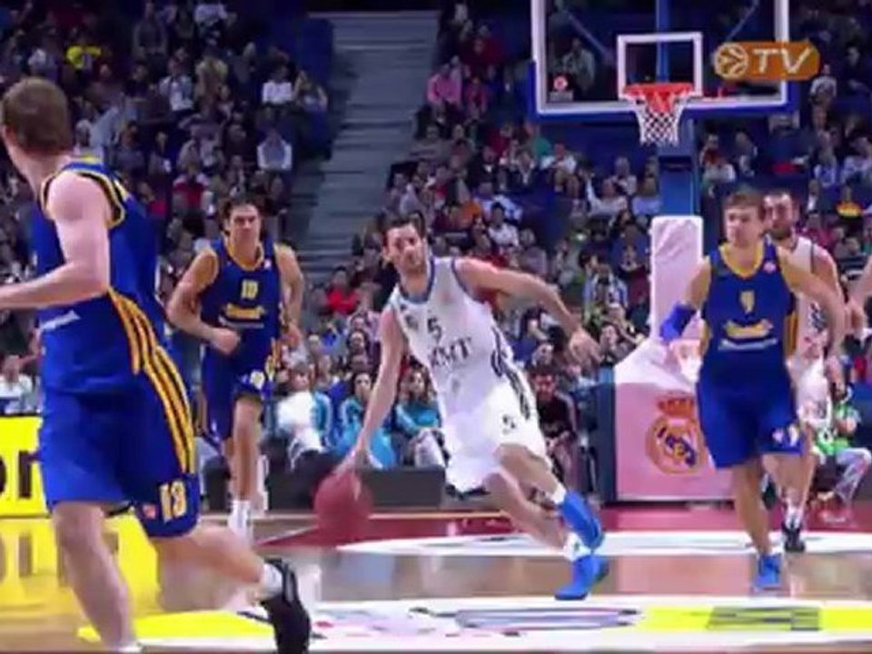 Week 7 bwin coMVPs: Rudy Fernandez, Real Madrid and Ante Tomic, FC Barcelona Regal