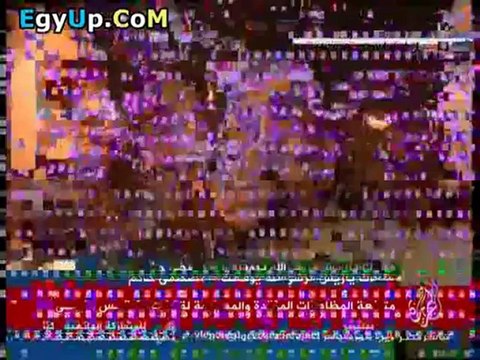 لقاء مع المتظاهرين بالتحرير الذين يرفضون الاعلان الدستورى لمرسى 23/11/2012