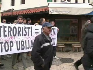 تظاهرة للتنديد باسرائيل في ساراييفو