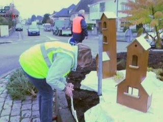 Geispolsheim se prépare pour Noël