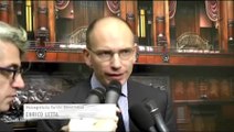 Letta - Legge elettorale, tutti i partiti seguano l'appello di Napolitano (20.11.12)