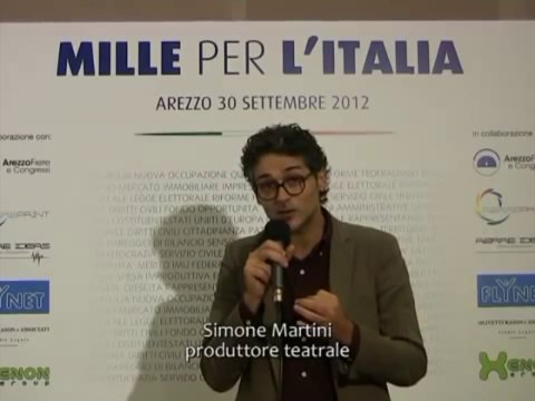 Arezzo - Mille per l'Italia - Simone Martini (30.09.12)
