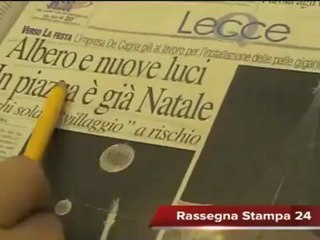 Leccenews24 Notizie dal Salento in Tempo Reale: Rassegna Stampa 24 Novembre