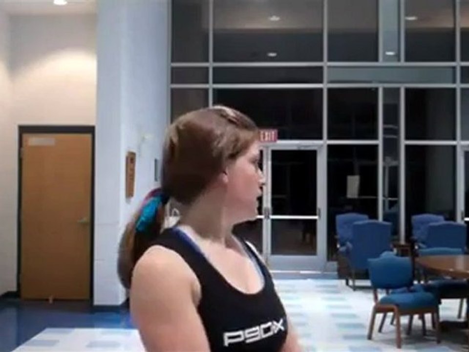 NC FIT CLUB: Alisha doing INSANITY: THE ASYLUM. Day 1
