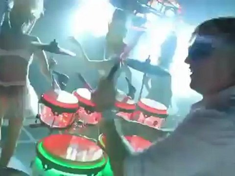 Chris Newsham attends Nikki Beach Marbella White Party