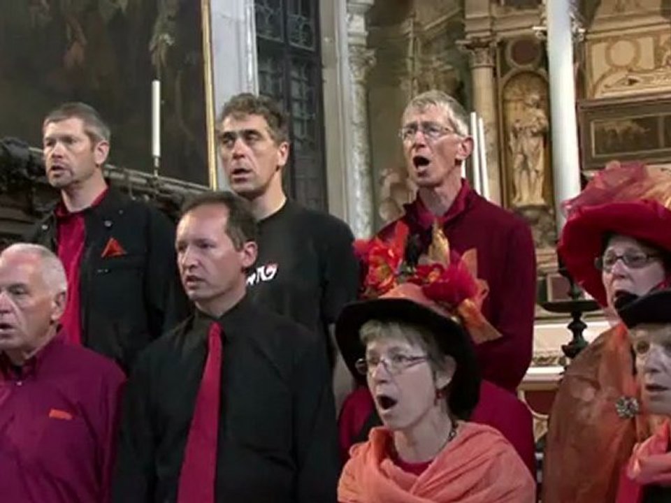 Choeur Battant à Venise en 2010 - Episode 10 - Dans l'église San Roco - HD
