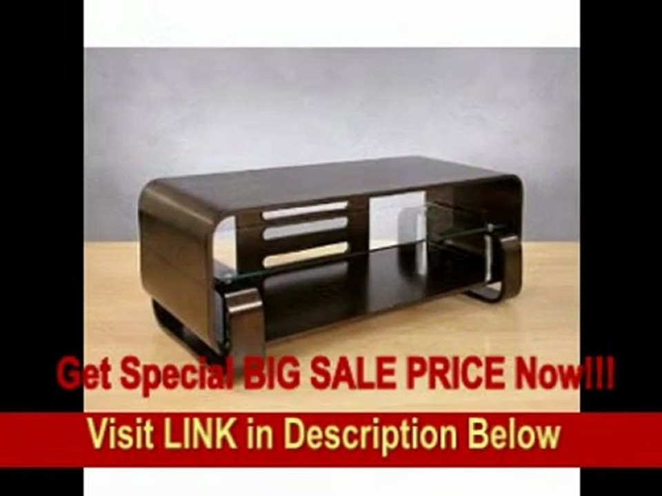 [FOR SALE] Bell'O WAVS-341 Bent Wood Audio Video Cabinet (Espresso Finish)