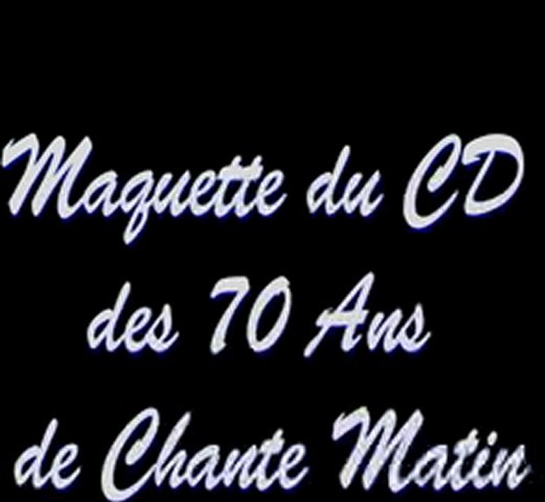 CD CHANTE MATIN3