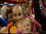 www.seslizirve.com Galatasaray 1-0 Manchester United Gol Burak Yılmaz -