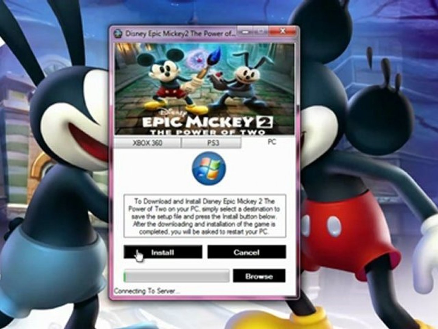 Get Free Disney Epic Mickey 2 The Power of Two Game Crack - Xbox 360 / PS3  / PC - video Dailymotion