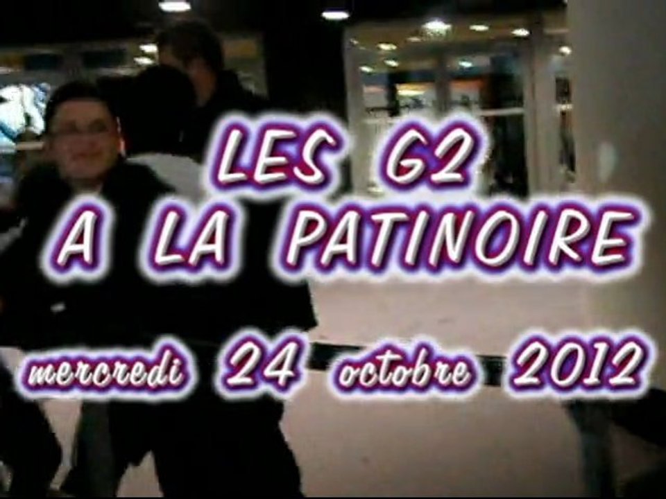 Les G2 à la patinoire