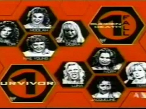 WWF Survivor Series 1999 Matchcard