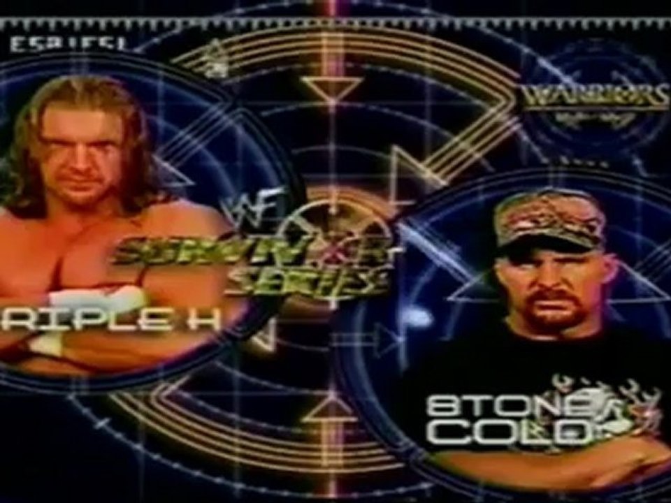 WWF Survivor Series 2000 Matchcard