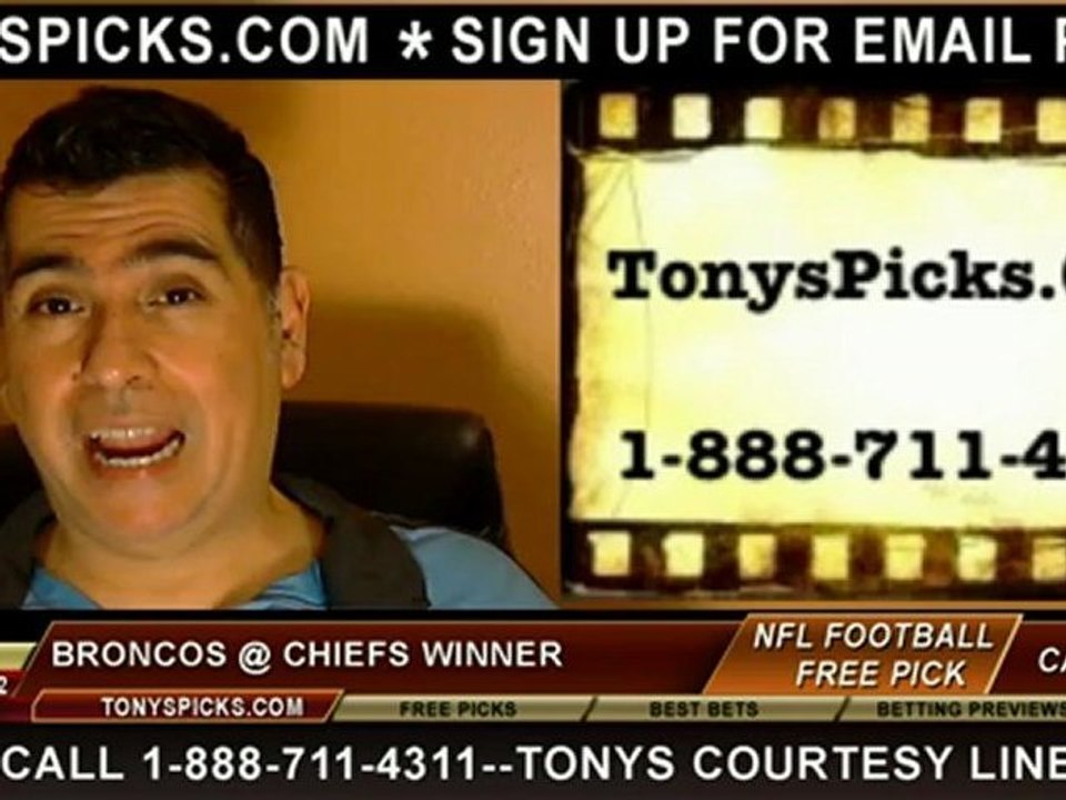 Denver Broncos versus Kansas City Chiefs Pick Prediction NFL Pro Football Odds Preview 11-25-2012